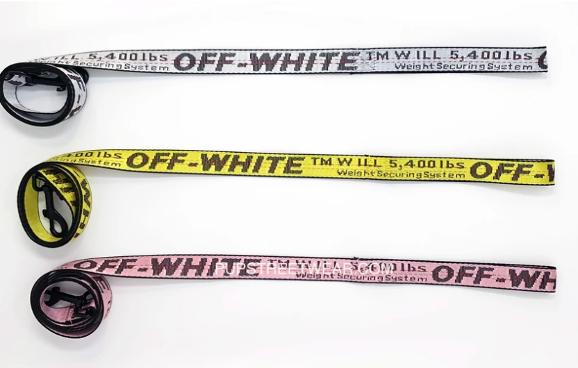 Woof-White Leash Only