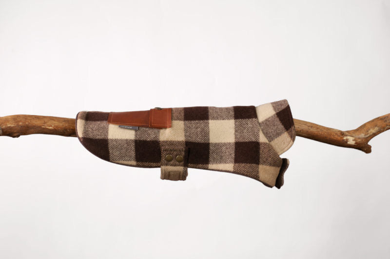 Brown Check Pocket Jacket