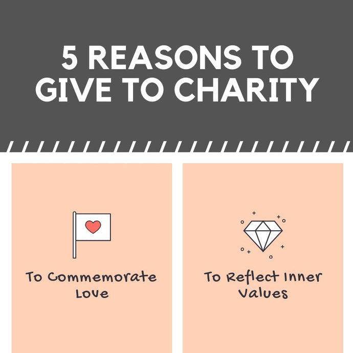 5 REASONS TO GIVE TO CHARITY