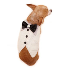 Cargar imagen en el visor de la galería, Dog Tuxedo with Satin Bow