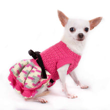 Charger l&#39;image dans la galerie, Hot Pink Crochet Dress