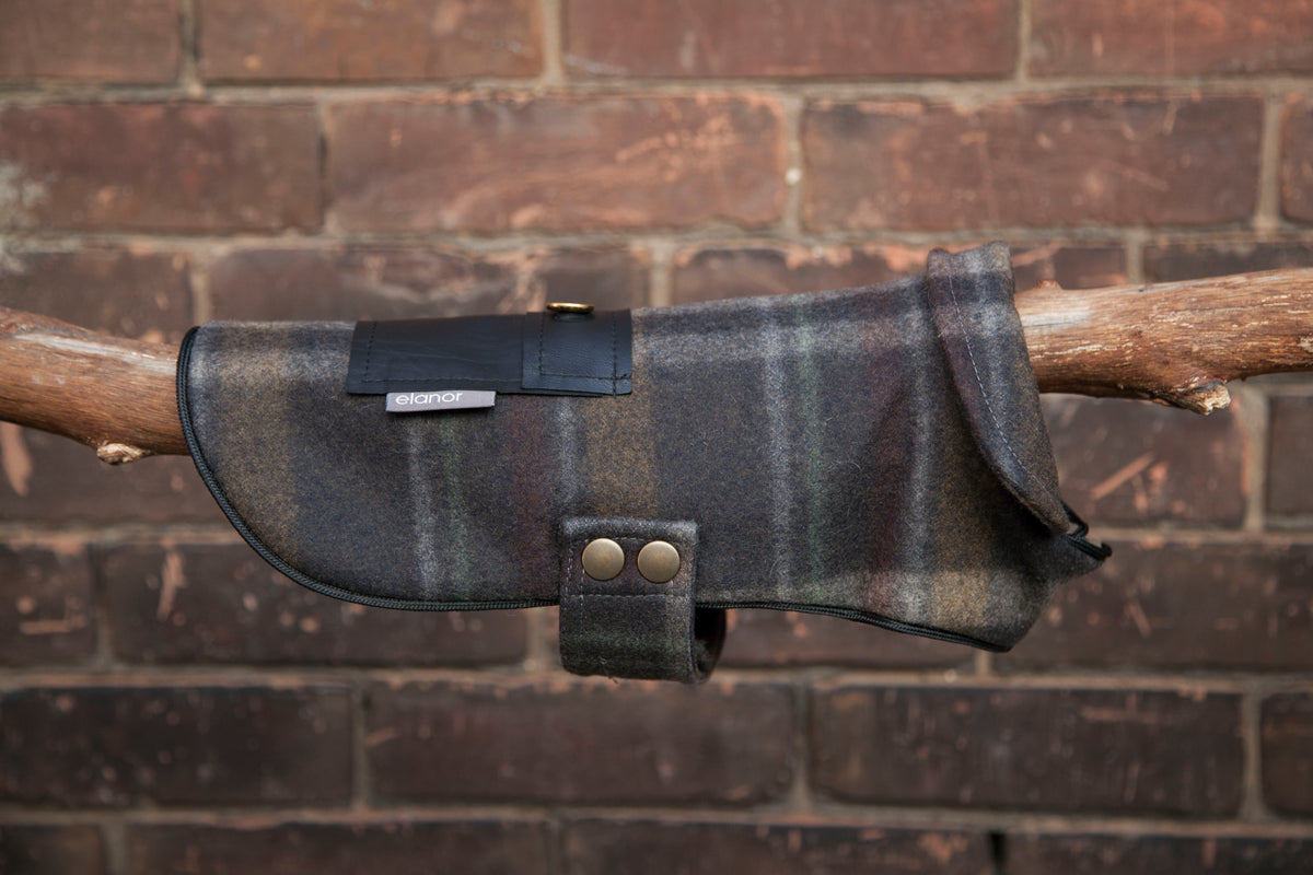 Espresso Plaid Pocket Jacket