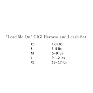 GiGi Harness and Leash Set
