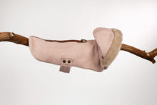 Cargar imagen en el visor de la galería, Pink Herringbone Hooded Jacket