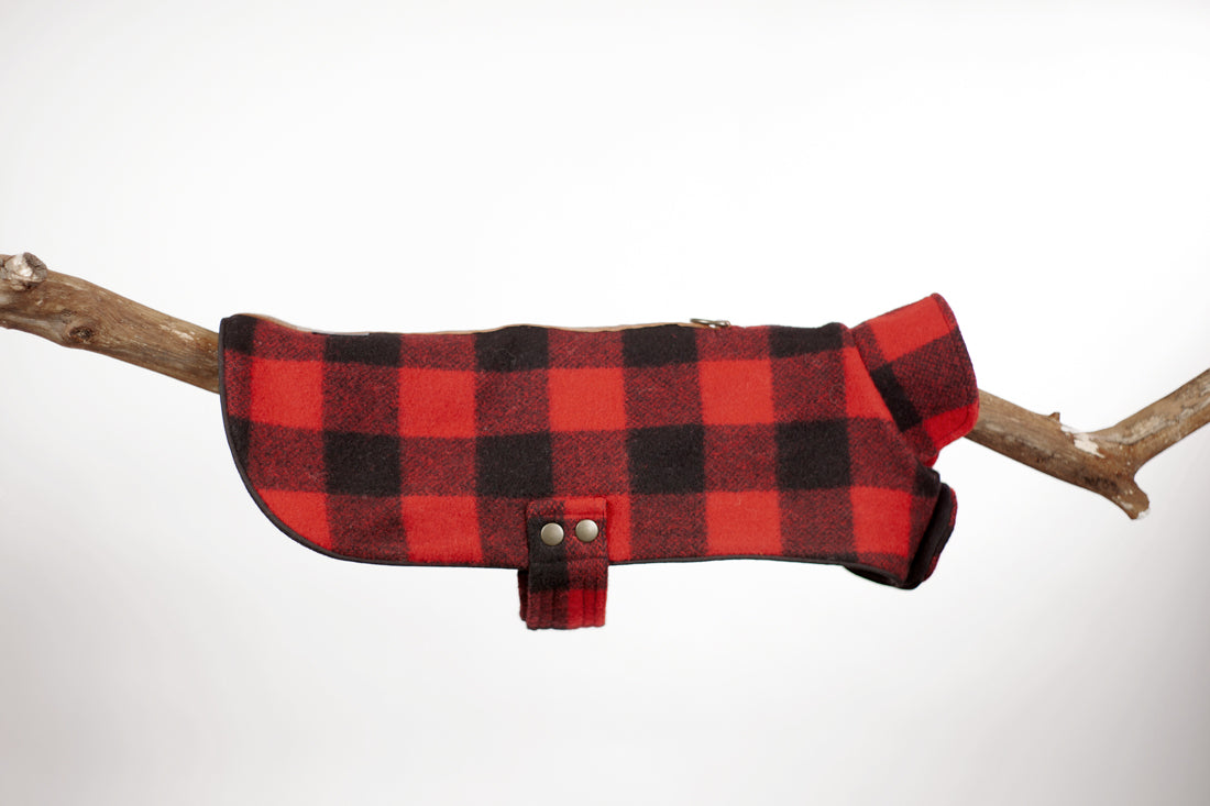 Red Buffalo Plaid Cape Jacket
