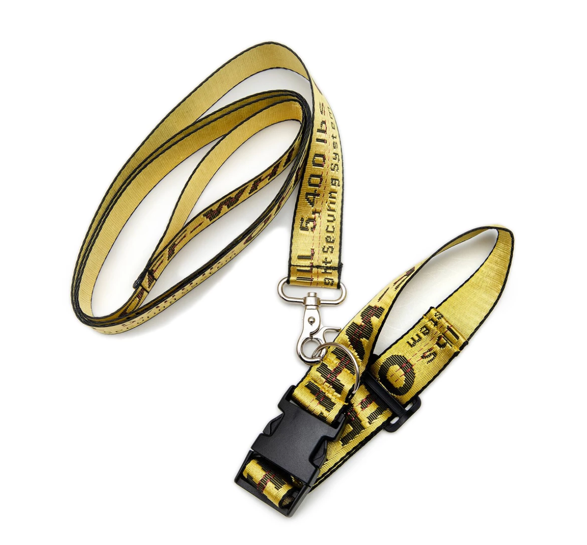 Off white collar and leash online