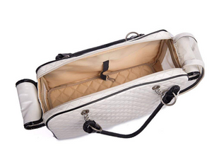 Quilted Coco Carrier - White